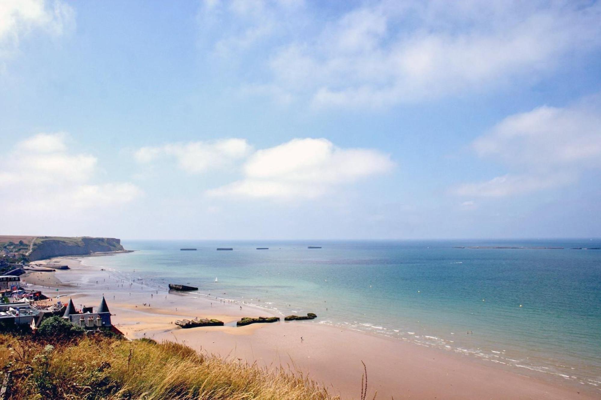 Les Dunes, Maison Neuve 8 P Bien Equipee Jardin Clos, Parking, Garage A 850 M De La Plage Et Centre Bourg, Sur Plages Du Debarquement Pres Arromanches Et Bayeux 아스넬레스 외부 사진